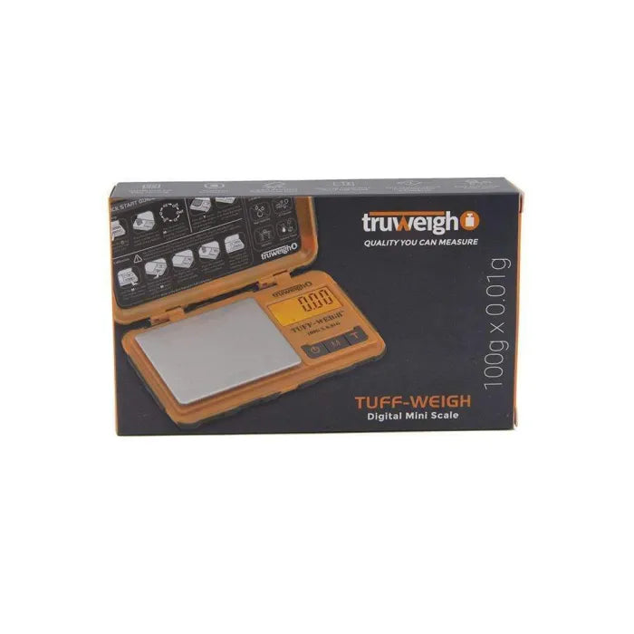 TRUWEIGH TUFF-WEIGH SCALE 100G X 0.01G ORANGE