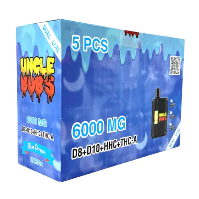 UNCLE BOBS DISPOSABLE DUEL COIL D8 D10 THCA 6G