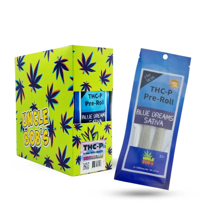 UNCLE BOBS PREROLLS THCP 2G 30CT 2PC