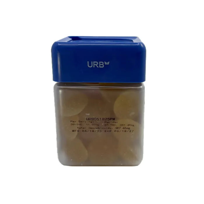 URB GUMMY GETAWAY BARBADOS D8 D9 3500MG 35CT