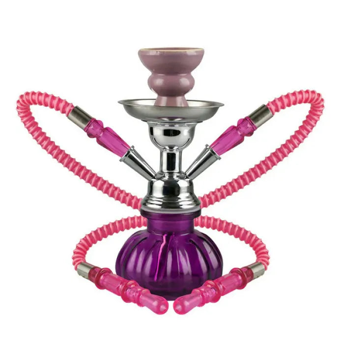 PREMIUM PUMPKIN HOOKAH 2 HOSE US40112H - ASSORTED COLOR
