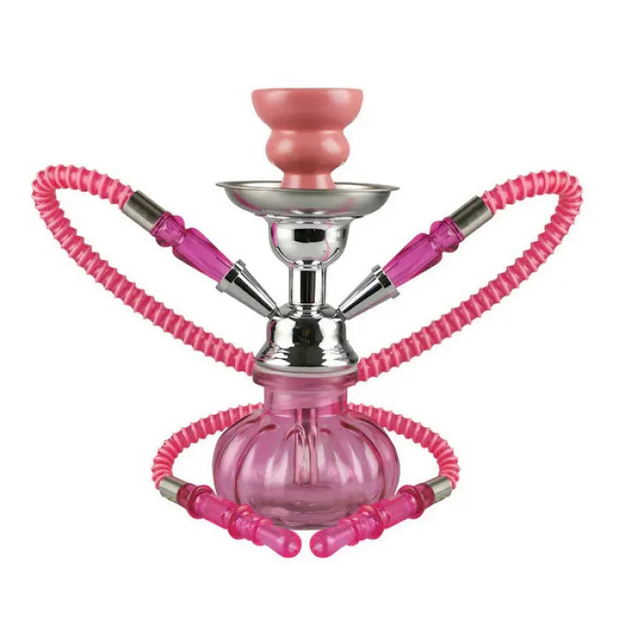 PREMIUM PUMPKIN HOOKAH 2 HOSE US40112H - ASSORTED COLOR