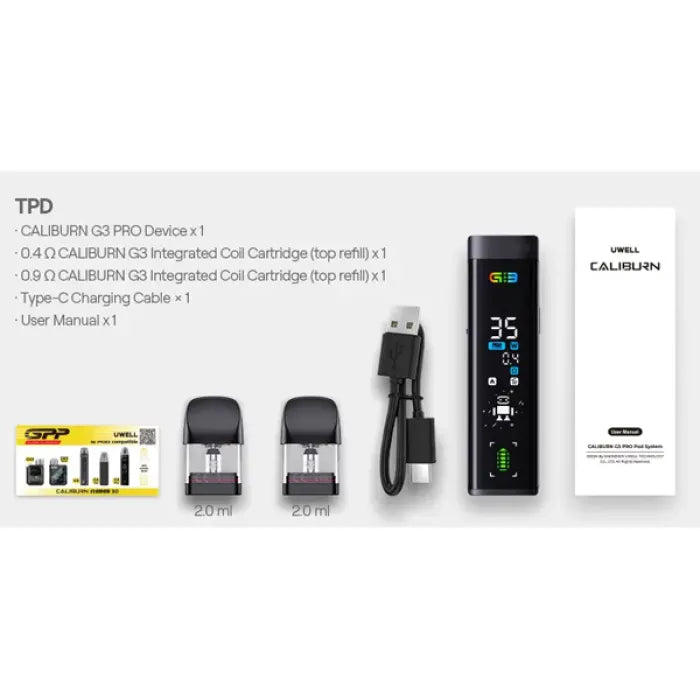 UWELL CALIBURN G3 PRO POD SYSTEM