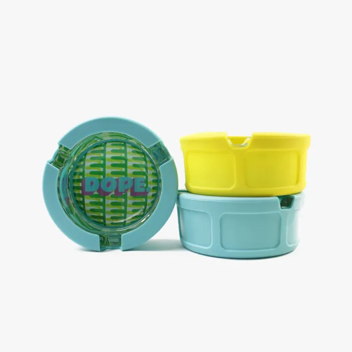 UGLY 3" ASHTRAY W/ SILICONE - I FEEL GOOD