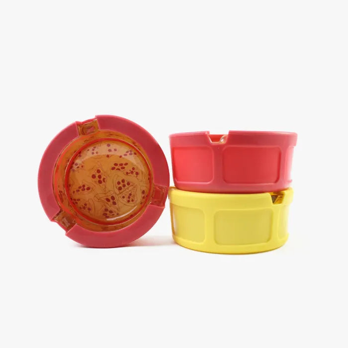 UGLY 3" ASHTRAY W/SILICONE - MUNCHIES