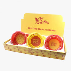 UGLY 4" ASHTRAY W/SILICONE - MUNCHIES