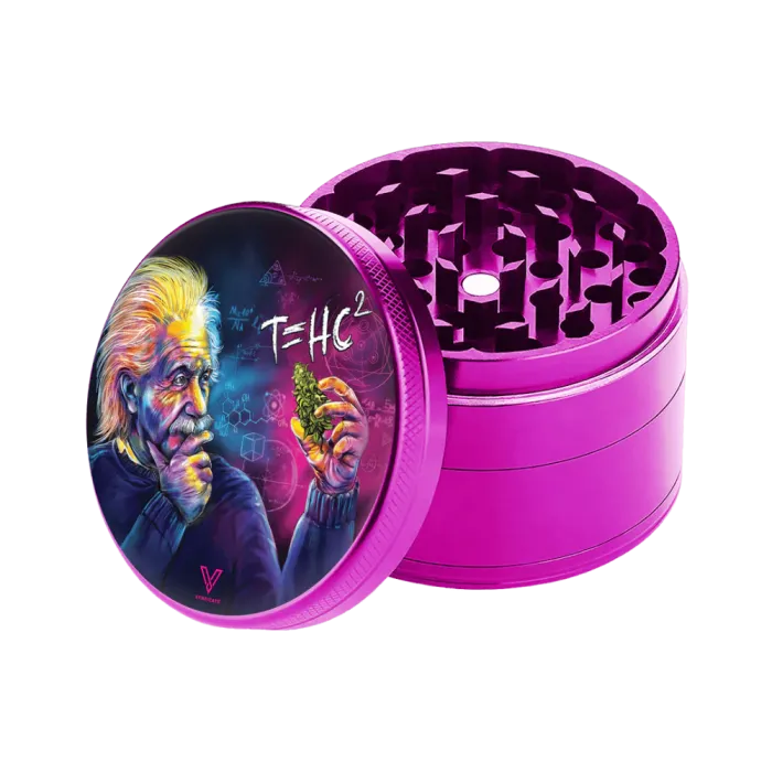 V-SYNDICATE SHARPSHRED GRINDER 63MM 4PC - T=HC2 EINSTEIN PINK