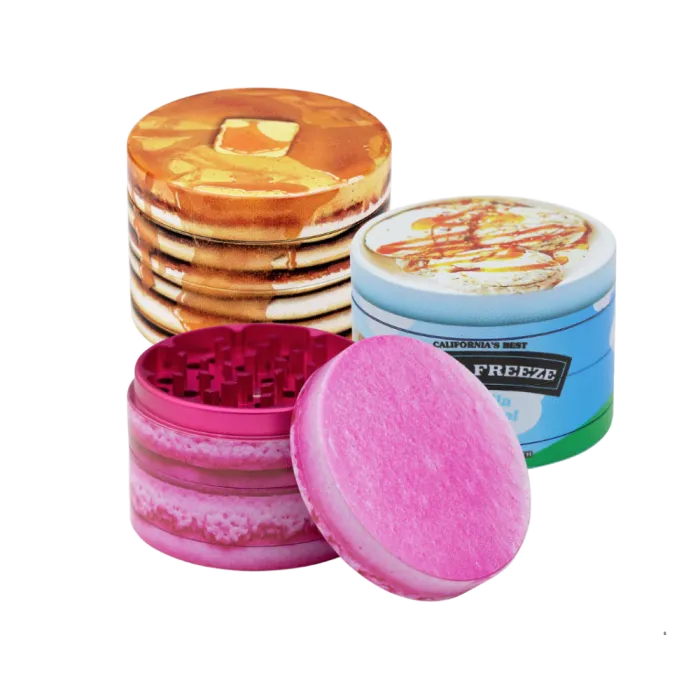 V-SYNDICATE DINE-IN GRINDER ZINC 63MM - ASSORTED