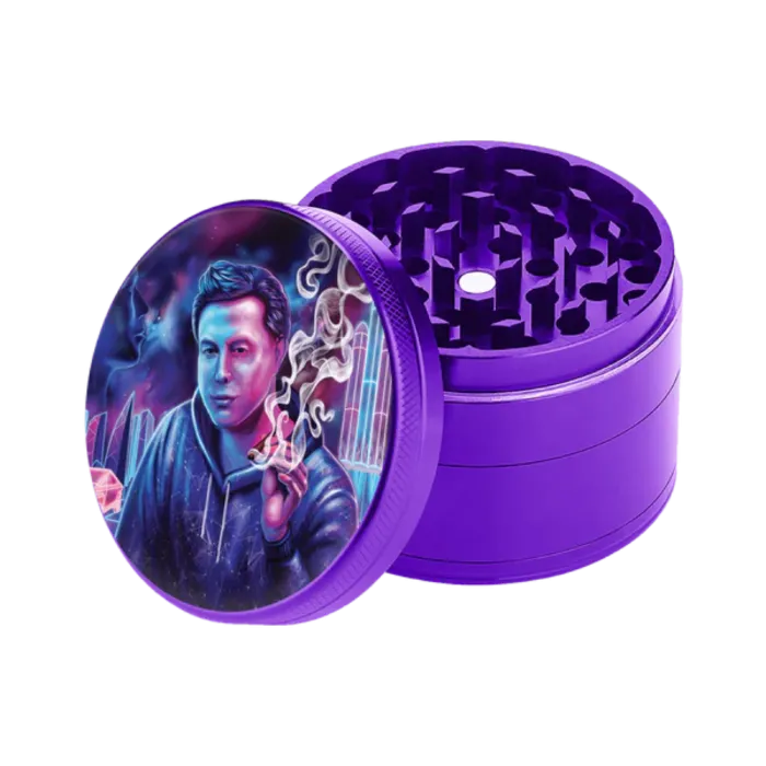 V-SYNDICATE SHARPSHRED GRINDER 63MM - SPACE XHALE