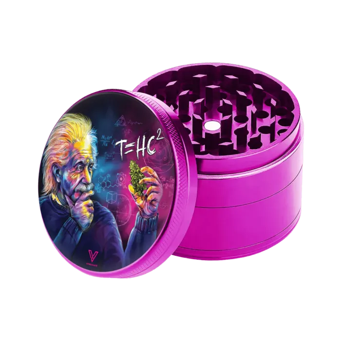 V-SYNDICATE SHARPSHRED GRINDER 63MM - T=HC2 EINSTEIN PINK
