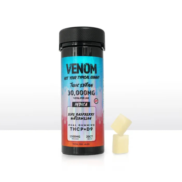 VENOM TOXIC EDITION GUMMIES THCP D9 30,000MG 20CT