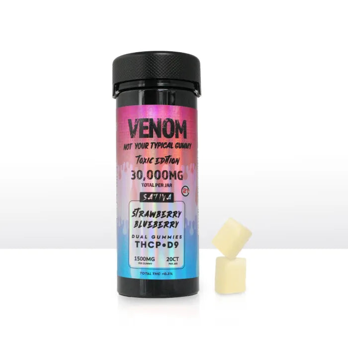 VENOM TOXIC EDITION GUMMIES THCP D9 30,000MG 20CT