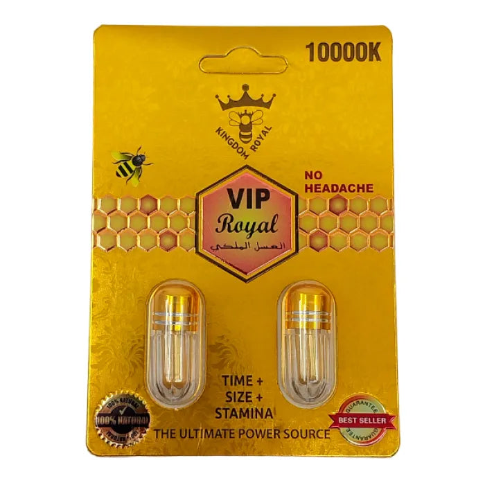 VIP KINGDOM GOLDEN ROYAL HONEY 10K 2PC