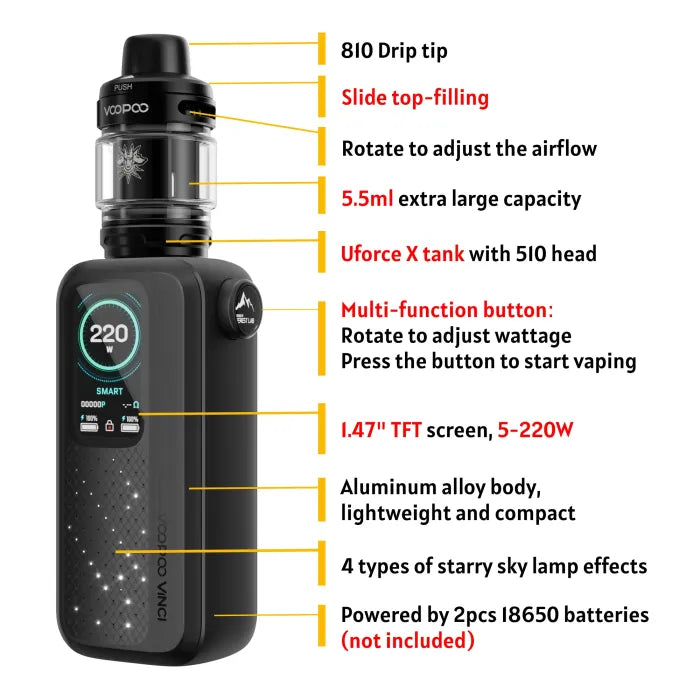 VOOPOO VINCI SPARK 220 KIT