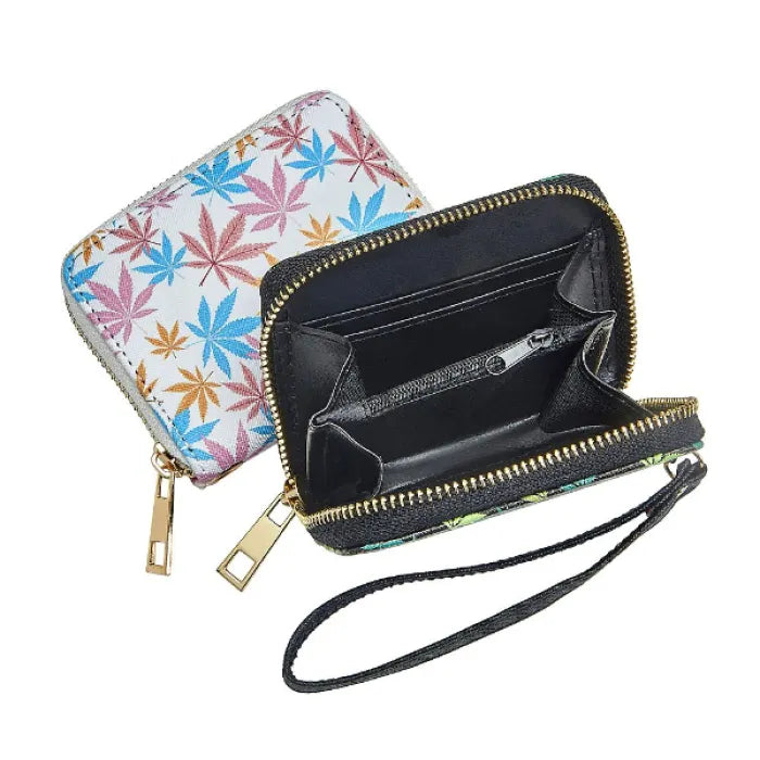 WALLET 82216 LEAF DESIGN