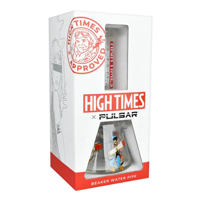 HIGH TIMES X PULSAR HIGH THERE WATER PIPE 8.25" - ALL IN ONE