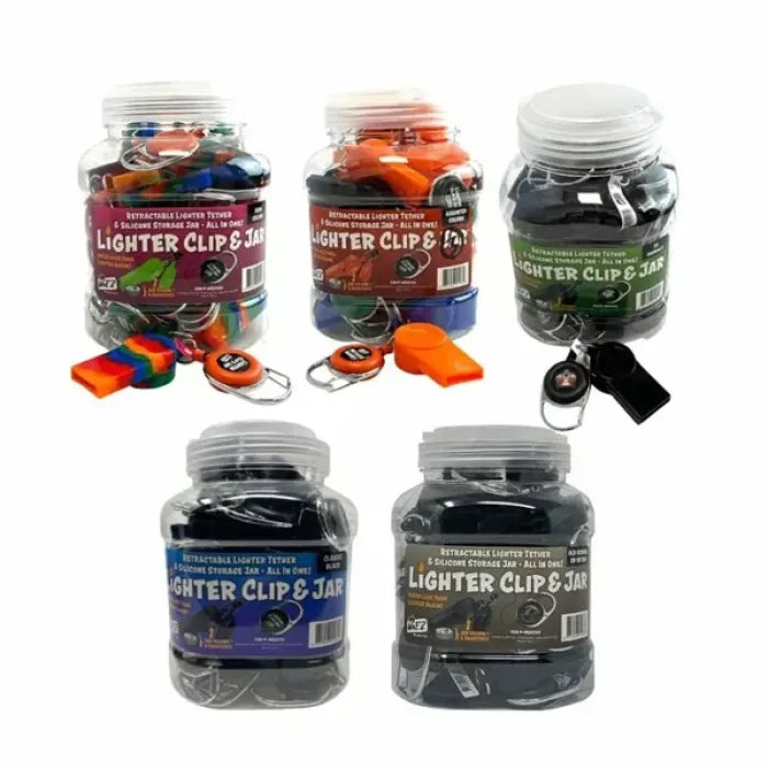 WEEZ LIGHTER CLIP N JAR