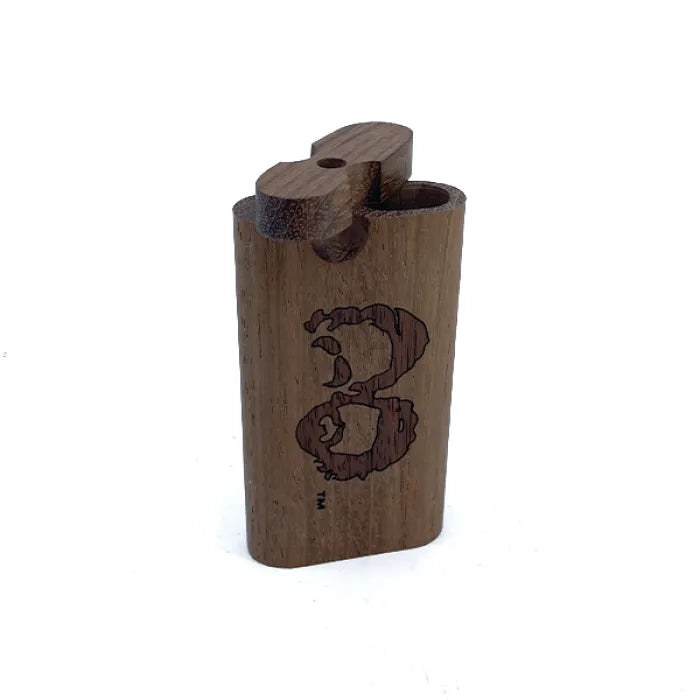 CHEECH & CHONG WOODEN DUGOUT LARGE REGULAR w/ BAT CCTT1