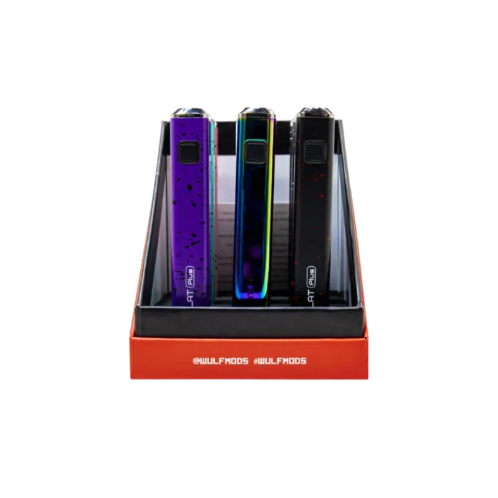 WULF FLAT PLUS CARTRIDGE VAPORIZER ASSORTED