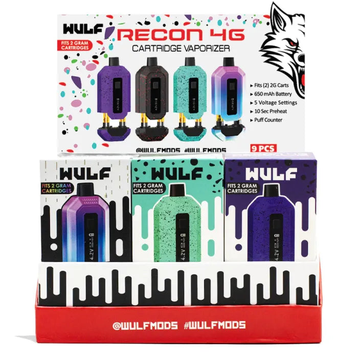 WULF RECON 4G BATTERIES 9PK