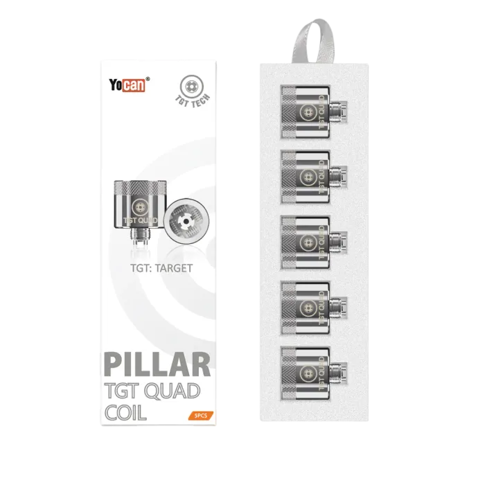 YOCAN PILLAR TGT QUAD COIL 5CT/PK