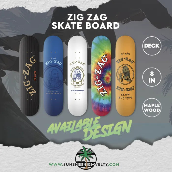 ZIG ZAG SKATE BOARD