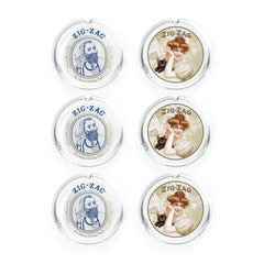 ZIG ZAG GLASS ASHTRAYS