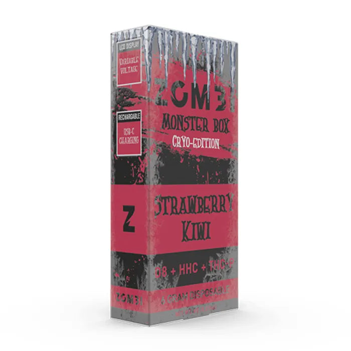 ZOMBI MONSTER BOX DISPOSABLE D8 HHC THCP 6G 6CT