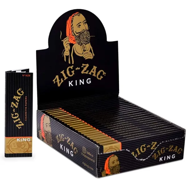 ZIG-ZAG BLACK KING SIZE