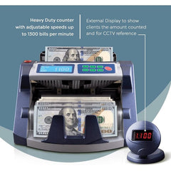 AccuBANKER 1100 Plus UV Currency Counter - (1 Count)