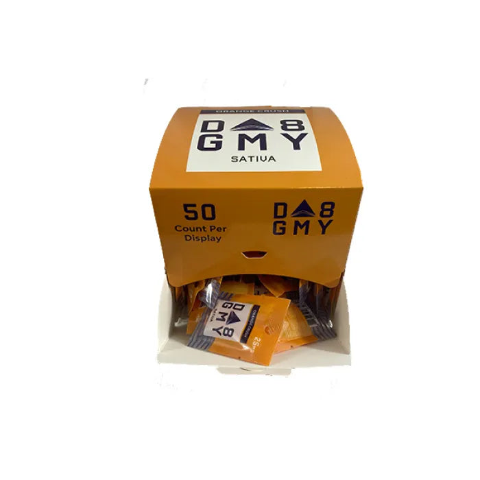 GMY D8 GUMMIES DISPLAY 50CT