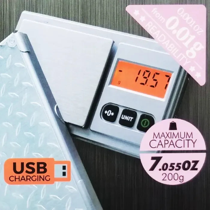 CR DIGI SCALE CR-JDS-DP200S - SILVER