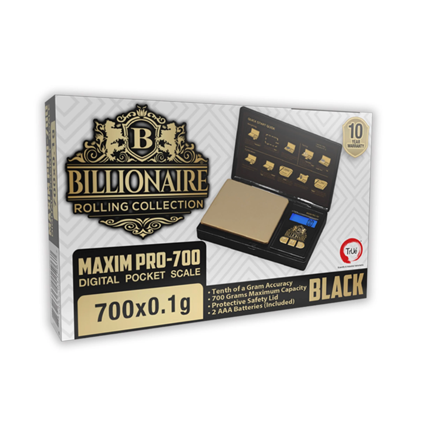 Billionaire Maxim Pro Digital Pocket Scale - 700g x 0.1g - (1 Count)