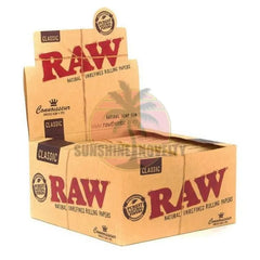 RAW CLASSIC CONNOISSEUR KING SIZE SLIM + TIPS