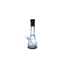 Clover 14" Half Spiral Over Base Beaker Waterpipe 50MM x 7MM - Colors May Vary - (1 Count)