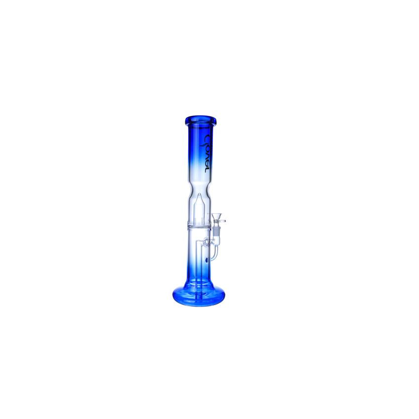 CLOVER 15" Dome Perc Straight Tube Waterpipe - Colors May Vary- (1 Count)