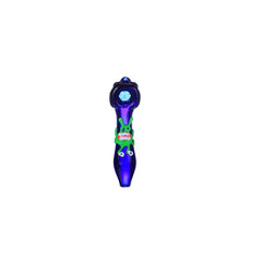 Clover 4.7" Slime Character Glow in the dark Handpipe -Colors May Vary - (1 Count)