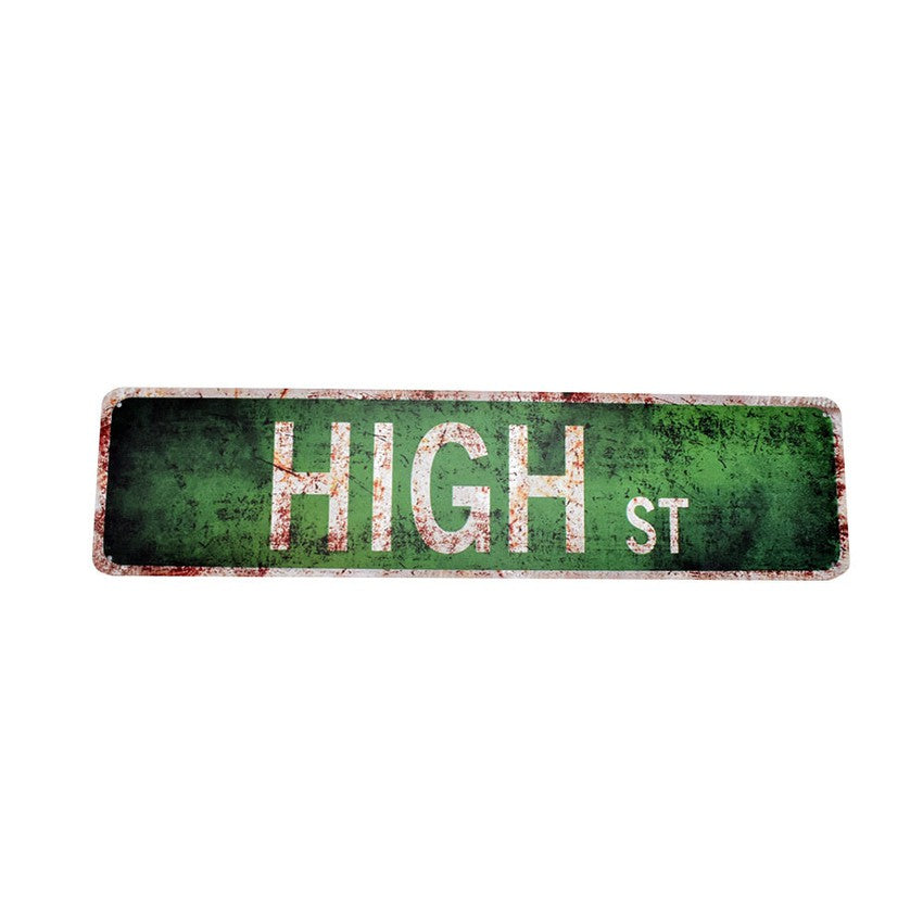 Distributor Special: Metal Street Sign 16" x 4" - Various Designs - (1 Count)