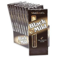 BLACK & MILD WOOD TIP 25CT