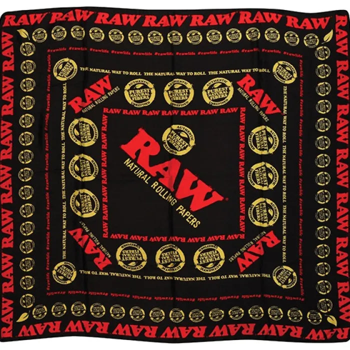 RAW X FASHION SCARF BLACK