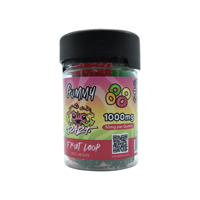 DART HHC VEGAN 20CT GUMMIES 1000MG