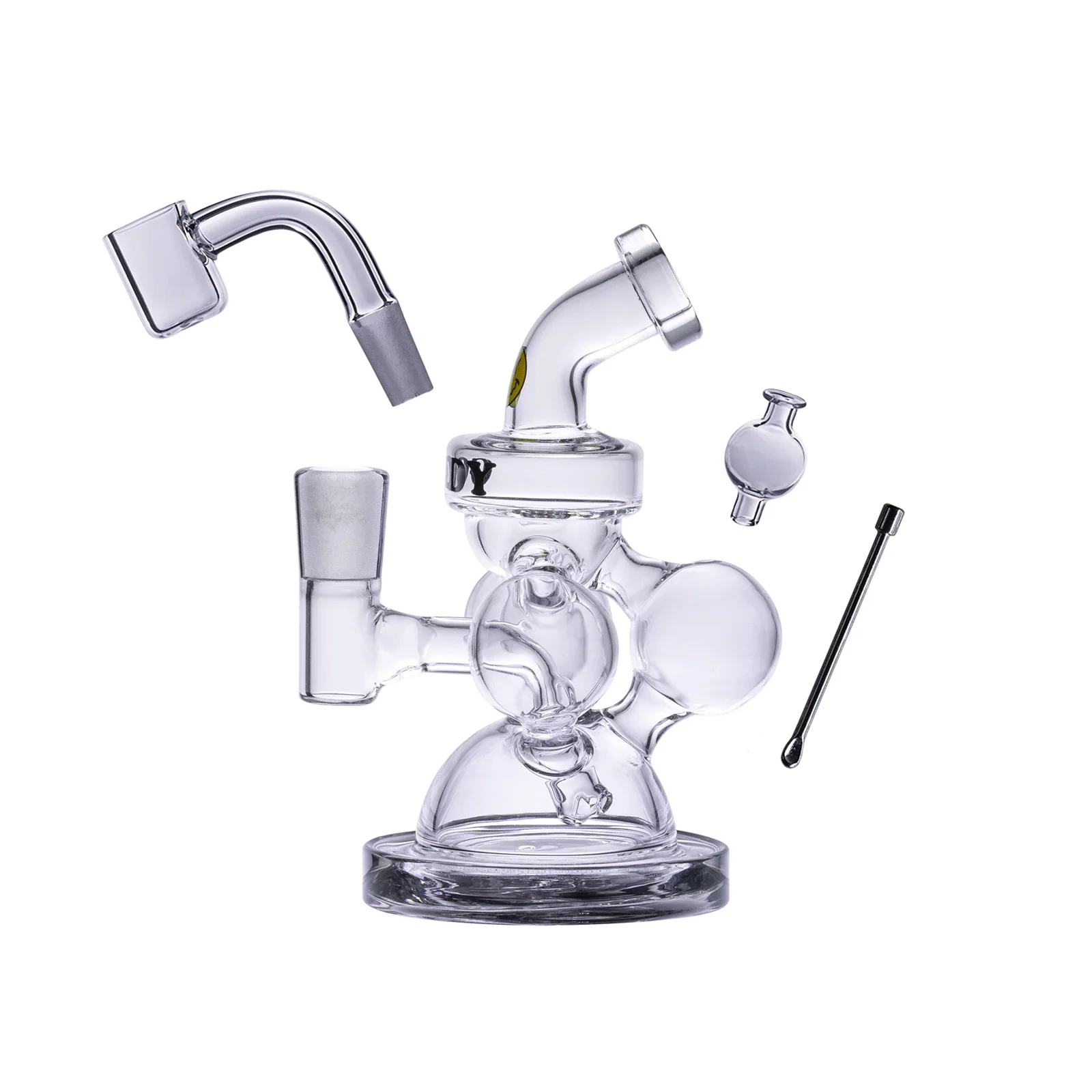 Goody Glass Atom Mini Rig Kit - Various Colors - (1 Count)