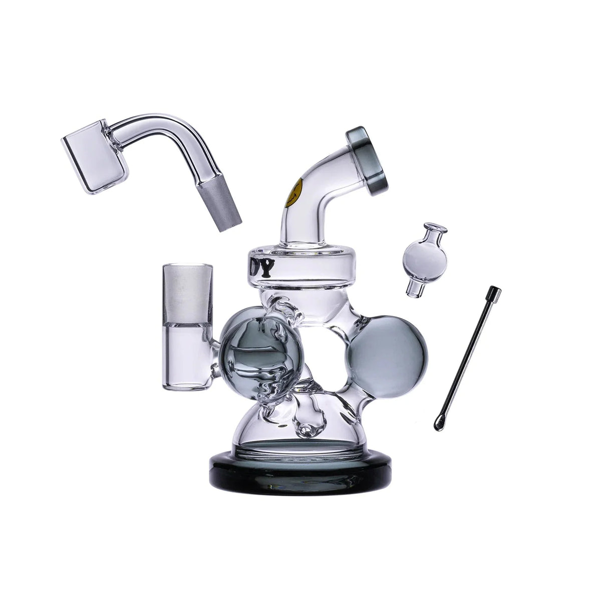Goody Glass Atom Mini Rig Kit - Various Colors - (1 Count)