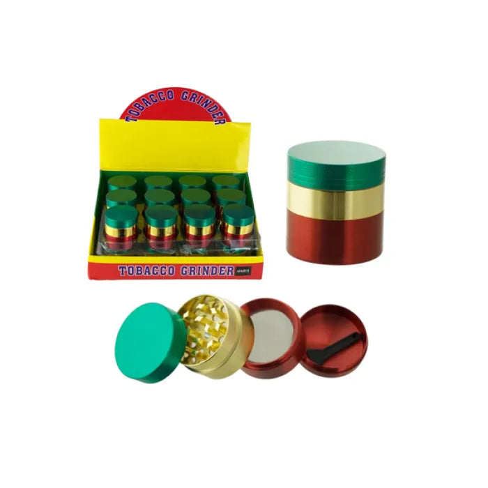 GRINDER 4 PART GR104-40C RASTA 40MM