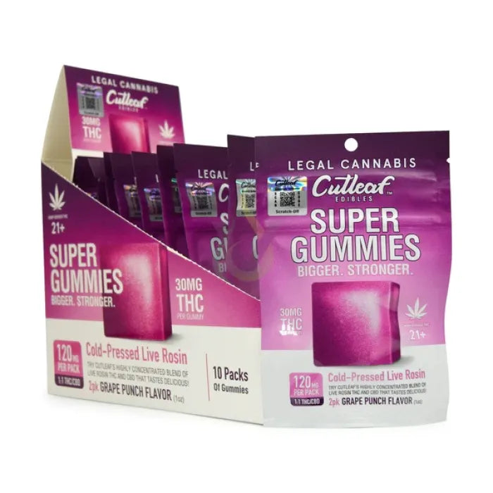 CUTLEAF SUPER GUMMIES 1.2G