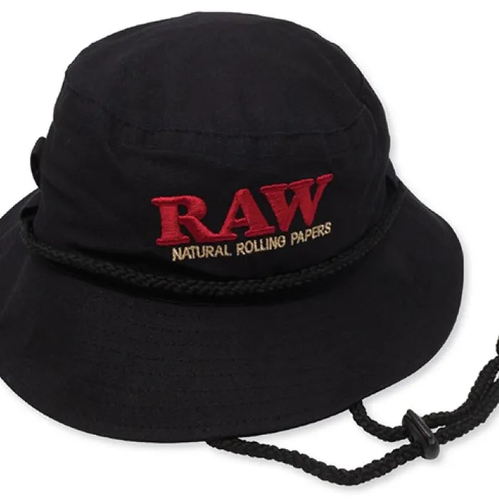 RAW SMOKERMANS HAT - BLACK