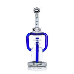 Hemper 10" Cyberpunk XL Glass Bubbler Waterpipe - Blue XL - (1 Count)