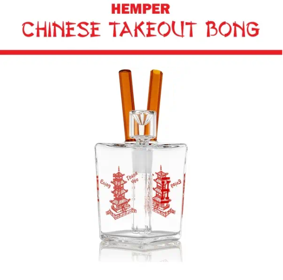 Hemper 7" Chinese Takeout Bong - (1 Count)