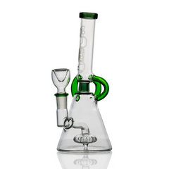 HEMPER 7" Cyberpunk Bong - Blue or Green - (1 Count)