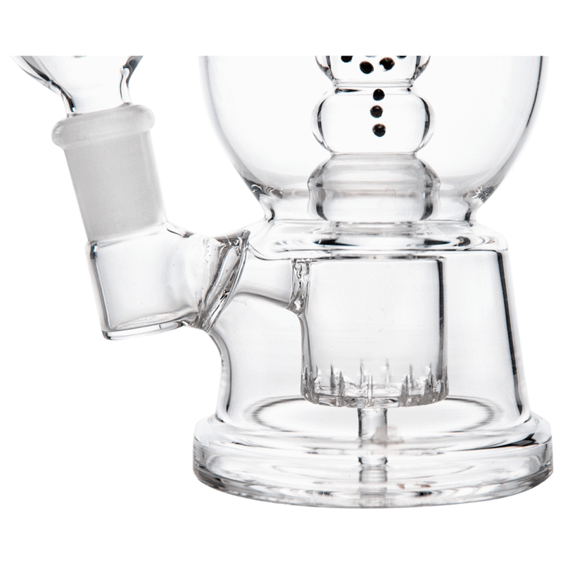 Hemper 7" Snow Globe Bubbler Waterpipe - Various Colors - (1 Count)